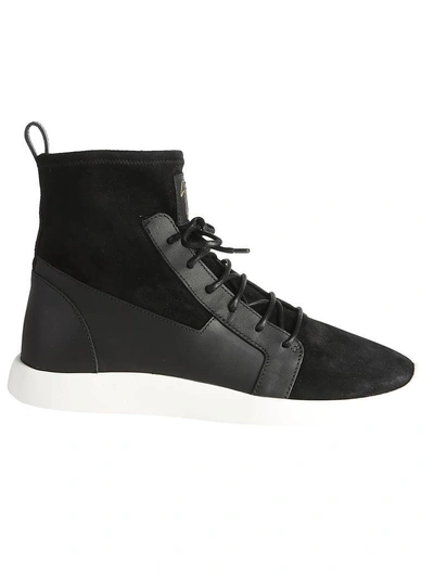 Shop Giuseppe Zanotti Sneakers In Black