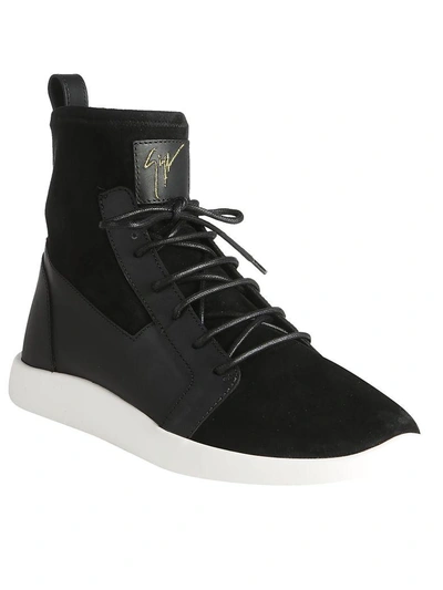 Shop Giuseppe Zanotti Sneakers In Black