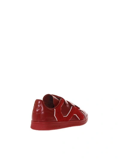 Shop Adidas Originals Rs Stan Smith Comfort Badge Sneakers In Red