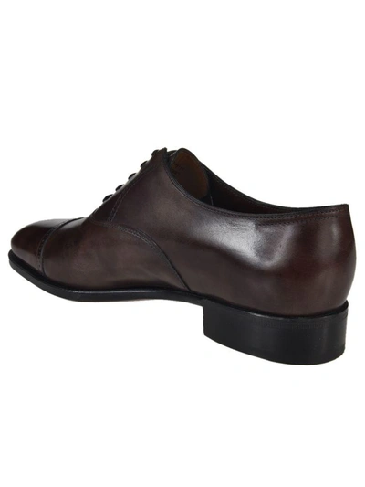 Shop John Lobb Philip Ii Oxford Shoes In Brown