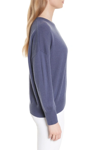 Shop Equipment Melanie Cashmere Sweater In Crown Blue