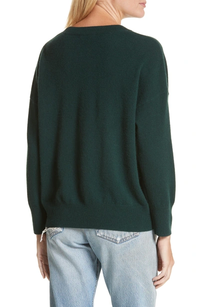 Shop Equipment Melanie Cashmere Sweater In Scarab