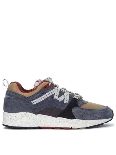 Shop Karhu Sneaker  Fusion 2.0 In Pelle Blu E Tessuto In Multicolor