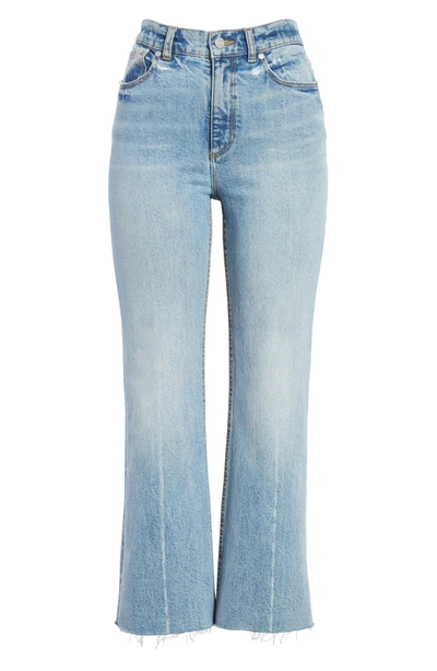 Shop La Vie Rebecca Taylor Ines Kick Bootcut Jeans In Left Bank Wash