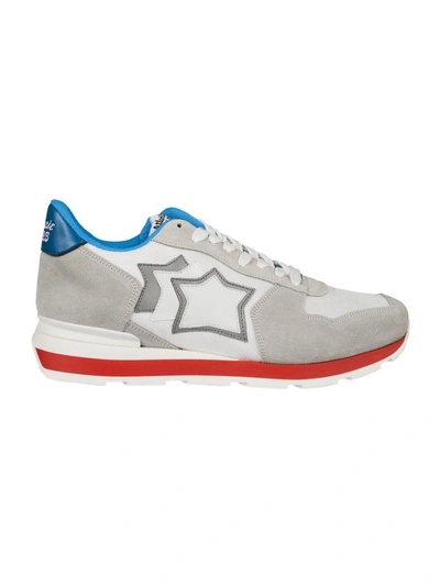 Shop Atlantic Stars Antar Sneakers In Bianco-grigio