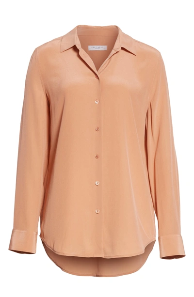 Shop Equipment Essential Silk Blouse In Wilted Rose