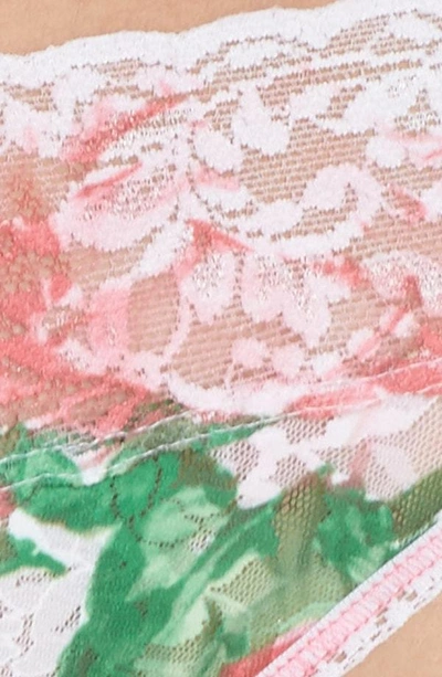 Shop Hanky Panky Print V-kini Bikini In Pink Floral