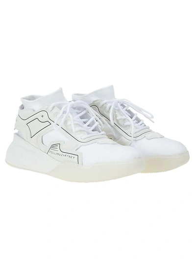 Shop Stella Mccartney Sneaker Socks In White