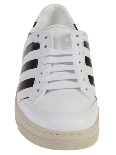 Shop Off-white Diagonal Print Sneakers
