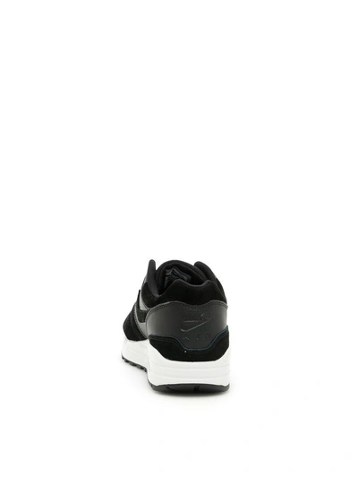 Shop Nike Air Max 1 Premium Sneakers In Black Chrome Off White