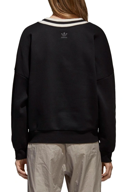 Shop Adidas Originals Originals Adibreak Sweatshirt In Black/ Black