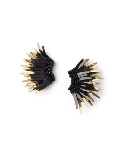 Shop Mignonne Gavigan Mini Madeline Statement Earrings, Black/golden