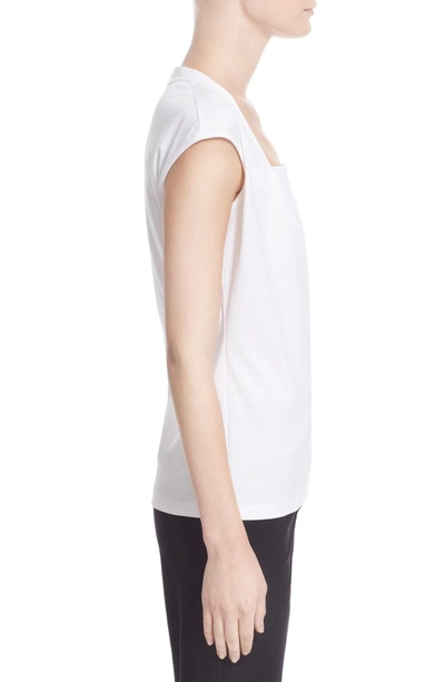 Shop Lafayette 148 'giada' Top In White