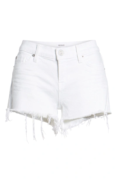 Shop Hudson Kenzie Cutoff Jean Shorts In White