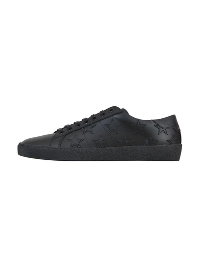 Shop Saint Laurent Court Classic Sneaker In Black
