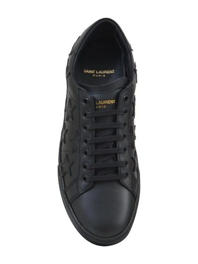 Shop Saint Laurent Court Classic Sneaker In Black