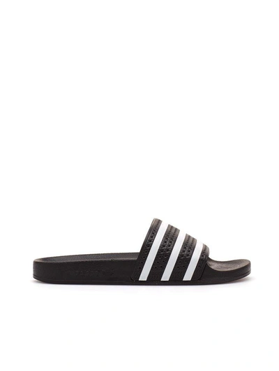 Shop Adidas Originals Adilette In Black