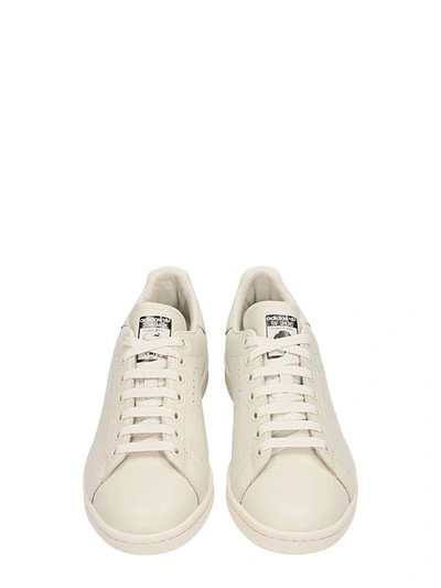 Shop Adidas Originals Stan Smith Stone Leather Sneakers In Grey