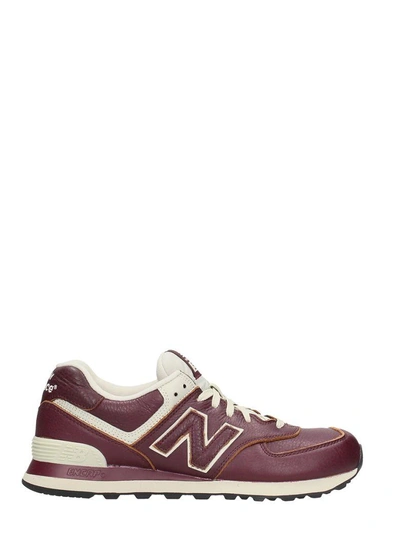New Balance Leather Sneakers | ModeSens
