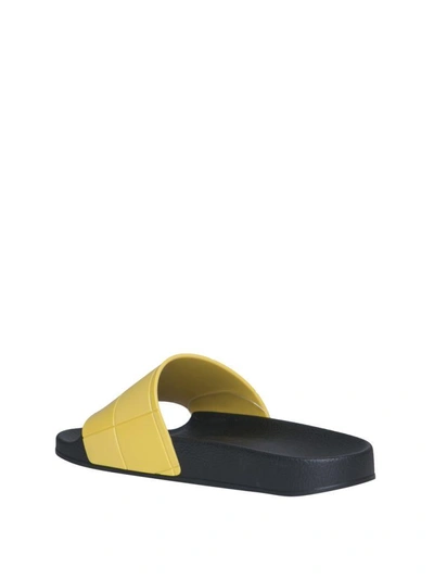 Shop Raf Simons Adidas Adilette Pool Slides In Giallo