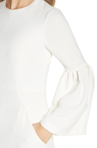 Shop Jill Jill Stuart Crepe Midi Dress In Off White