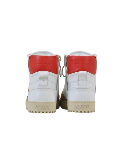 Shop Off-white White-red High-top Sneaker