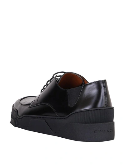 Shop Givenchy Tyson Sole Deck Derby Shoes In Nero