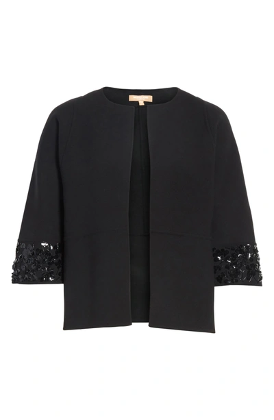 Shop Michael Kors Embellished Jacket In Black