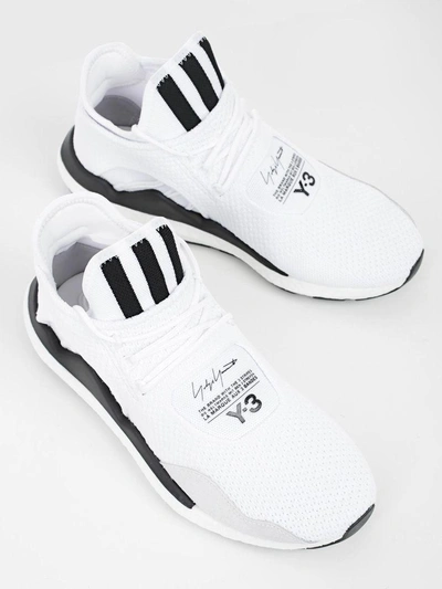 Shop Y-3 Sneakers In White Black