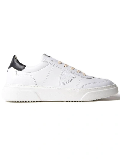 Shop Philippe Model New Temple Sneakers In V003white-black