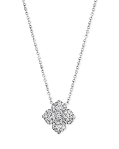 Shop Penny Preville Pave Diamond Flower Pendant Necklace