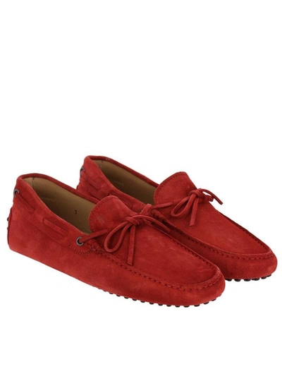 Shop Tod's Loafers Shoes Men Tods In Red