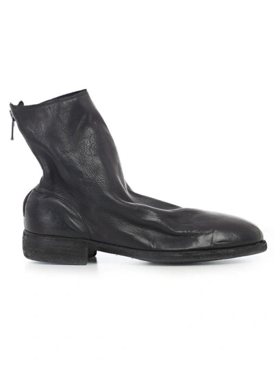 Shop Guidi Boots In Blkt Black