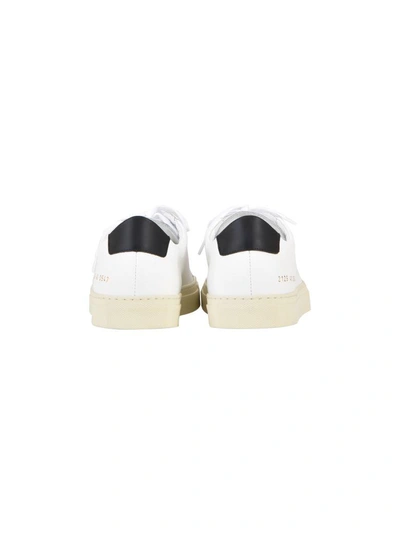 Shop Common Projects Achilles Retro Sneaker In White-black