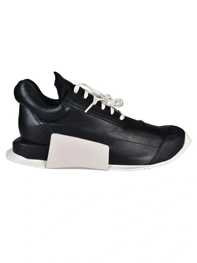 Shop Adidas Originals Rick Owens X Adidas Level Runner Sneakers In Black