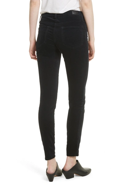 Shop Joie Mid-rise Skinny Jeans In Caviar