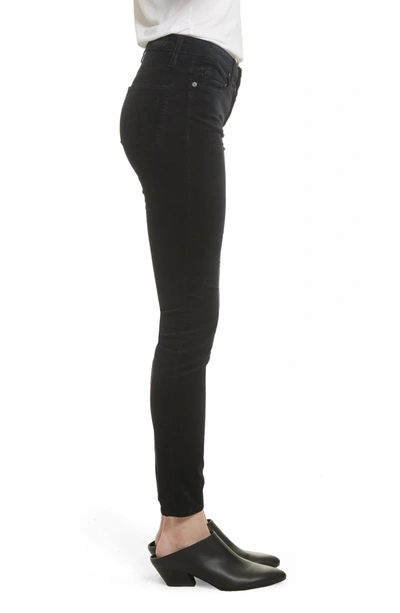 Shop Joie Mid-rise Skinny Jeans In Caviar