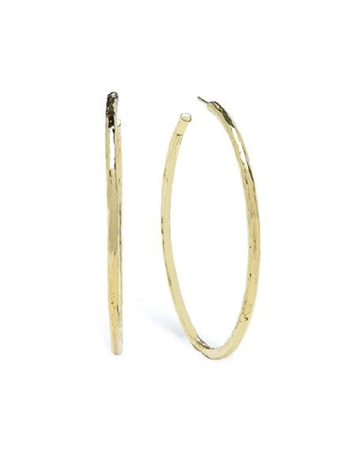 Shop Ippolita Glamazon Hoop Earrings In Gold