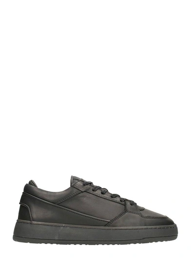 Shop Etq. Sneakers Low 3 In Black Leather