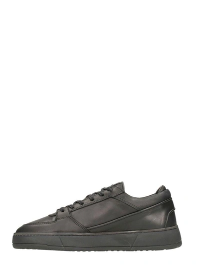 Shop Etq. Sneakers Low 3 In Black Leather