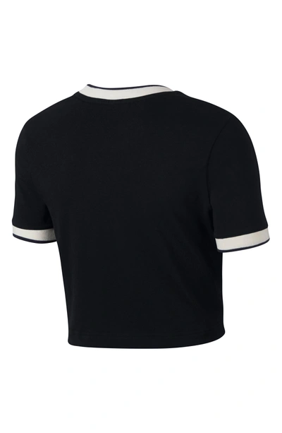 Shop Nike Sportswear Crop Top In Black