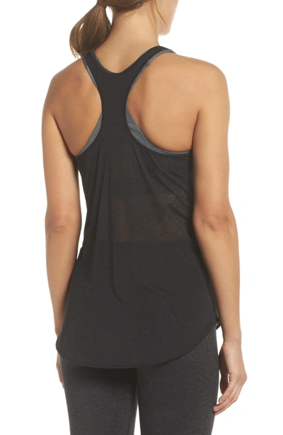 Shop Brooks Ghost Drilayer Racerback Tank In Black