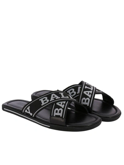 Shop Bally Sandals Shoes Men  In Black