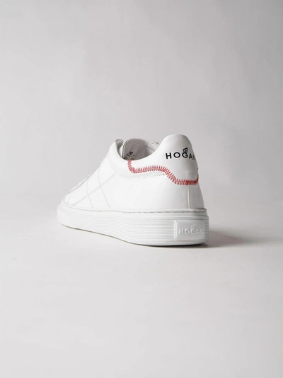 Shop Hogan H365 Sneakers In White