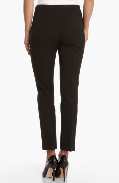 Shop Karen Kane 'jackie' Ankle Pants In Black