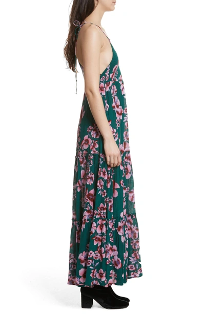 Shop Free People Garden Party Maxi Dress In Turquoise