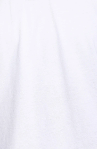 Shop Adidas By Stella Mccartney Training Cotton Mesh Tee In White