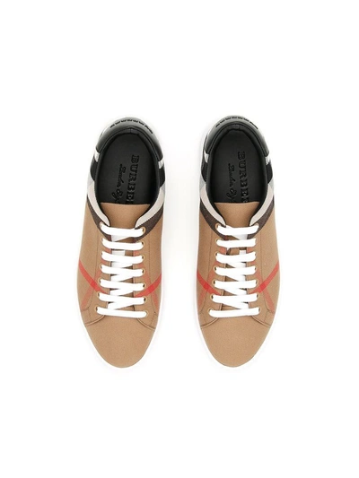 Shop Burberry Albert Sneakers In Hc-blacknero