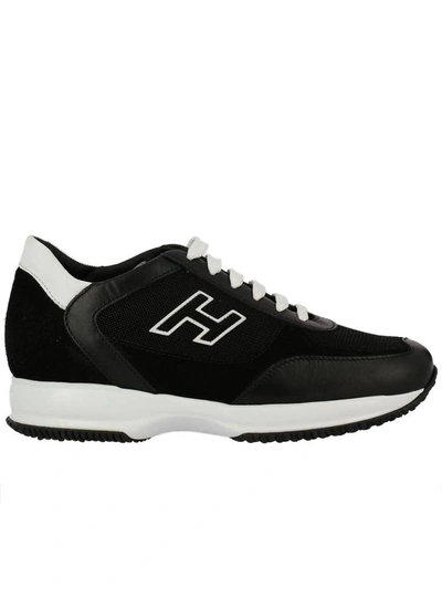 Shop Hogan Sneakers Shoes Men  In Black