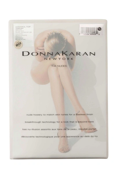 Shop Donna Karan The Nudes Control Top Pantyhose In B04